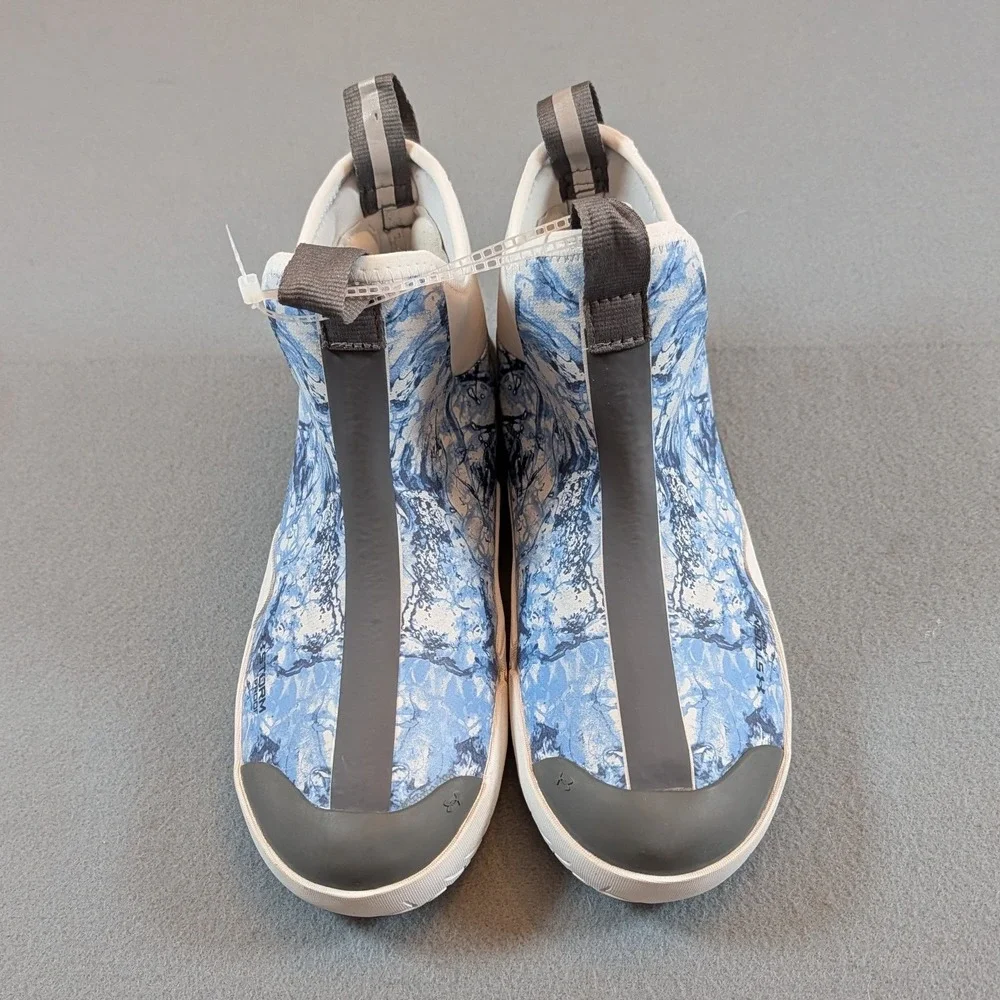 Under Armour Shoreman Deck Printed‎ Mens Fishing Shoes Size 8.5 Blue Camo